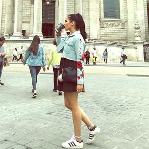 Cropped Denim Jacket